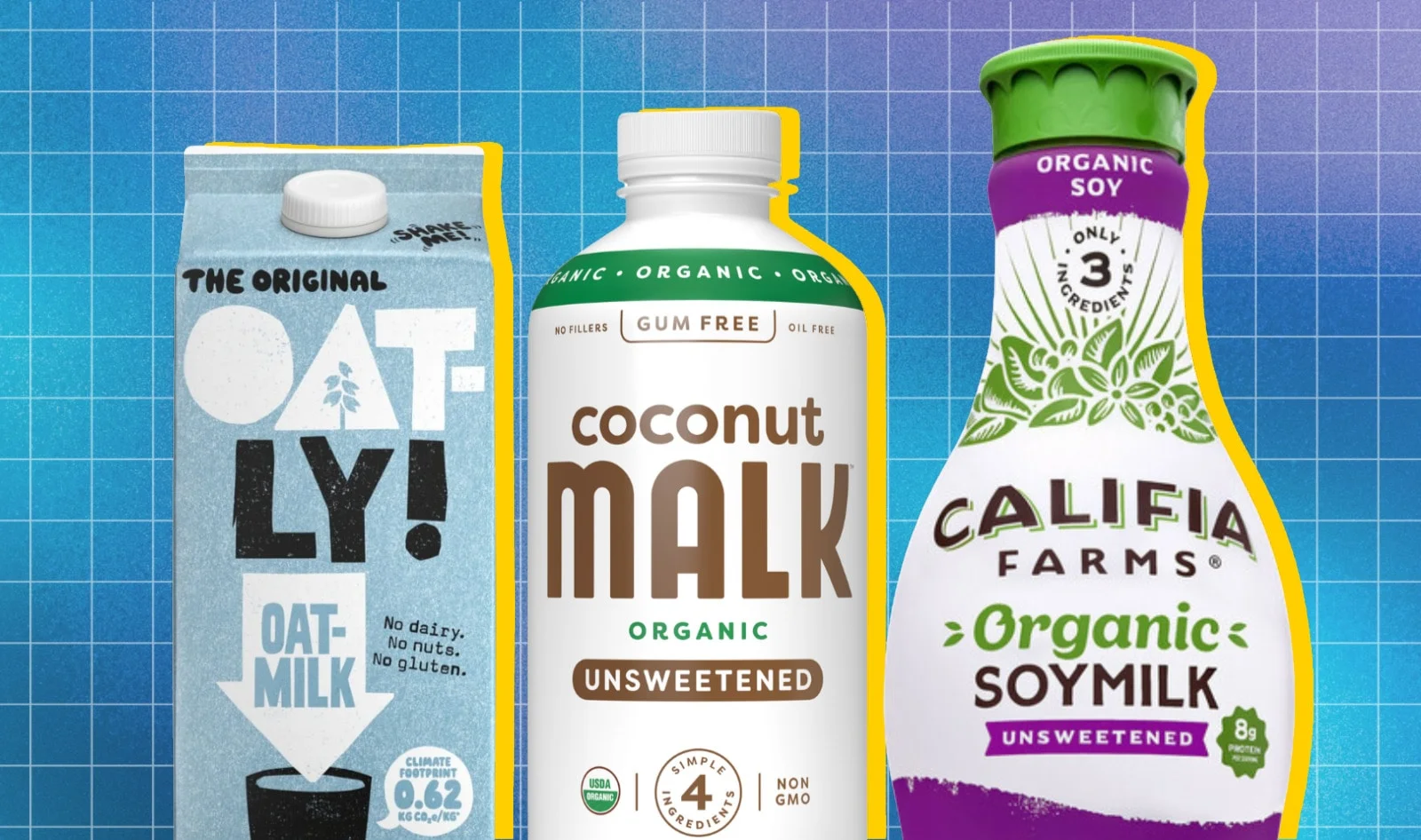 Choosing the Right Dairy-Free Milk: A Nutritional Comparison of Oat, Coconut, and Soy