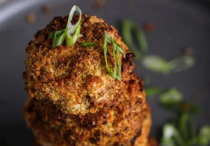 Crispy Air-Fried Mushrooms