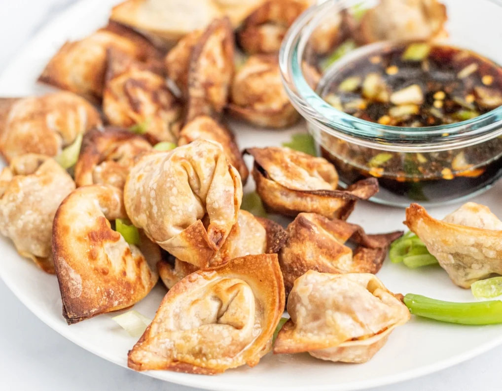 Crispy Air-Fryer Wontons