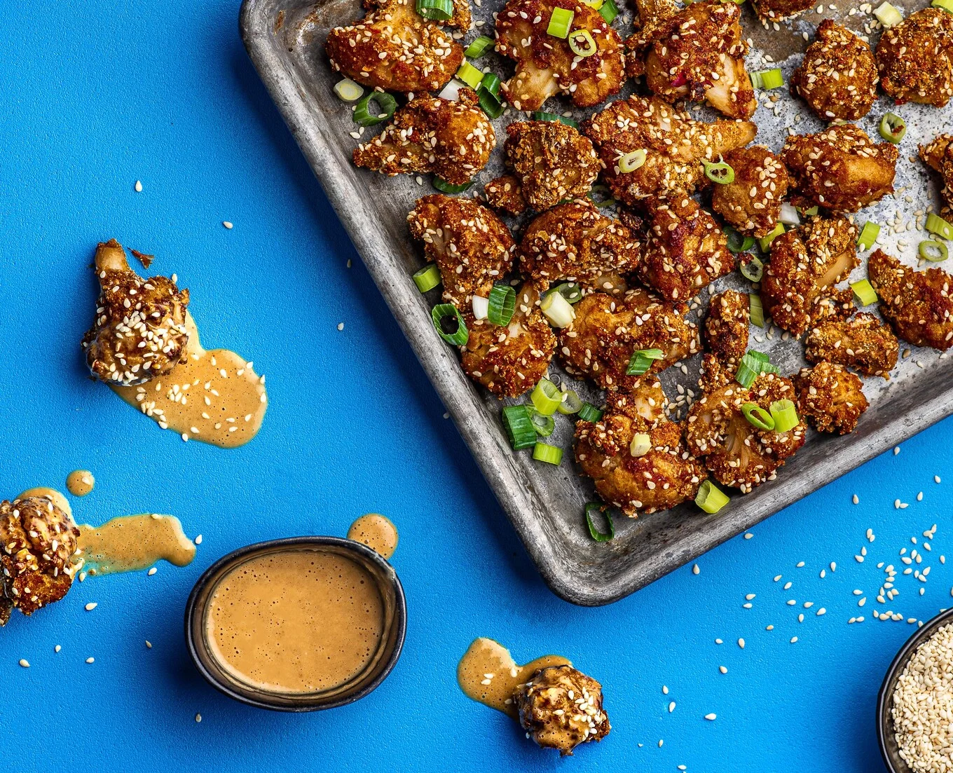 Thai Chili Cauliflower Bites