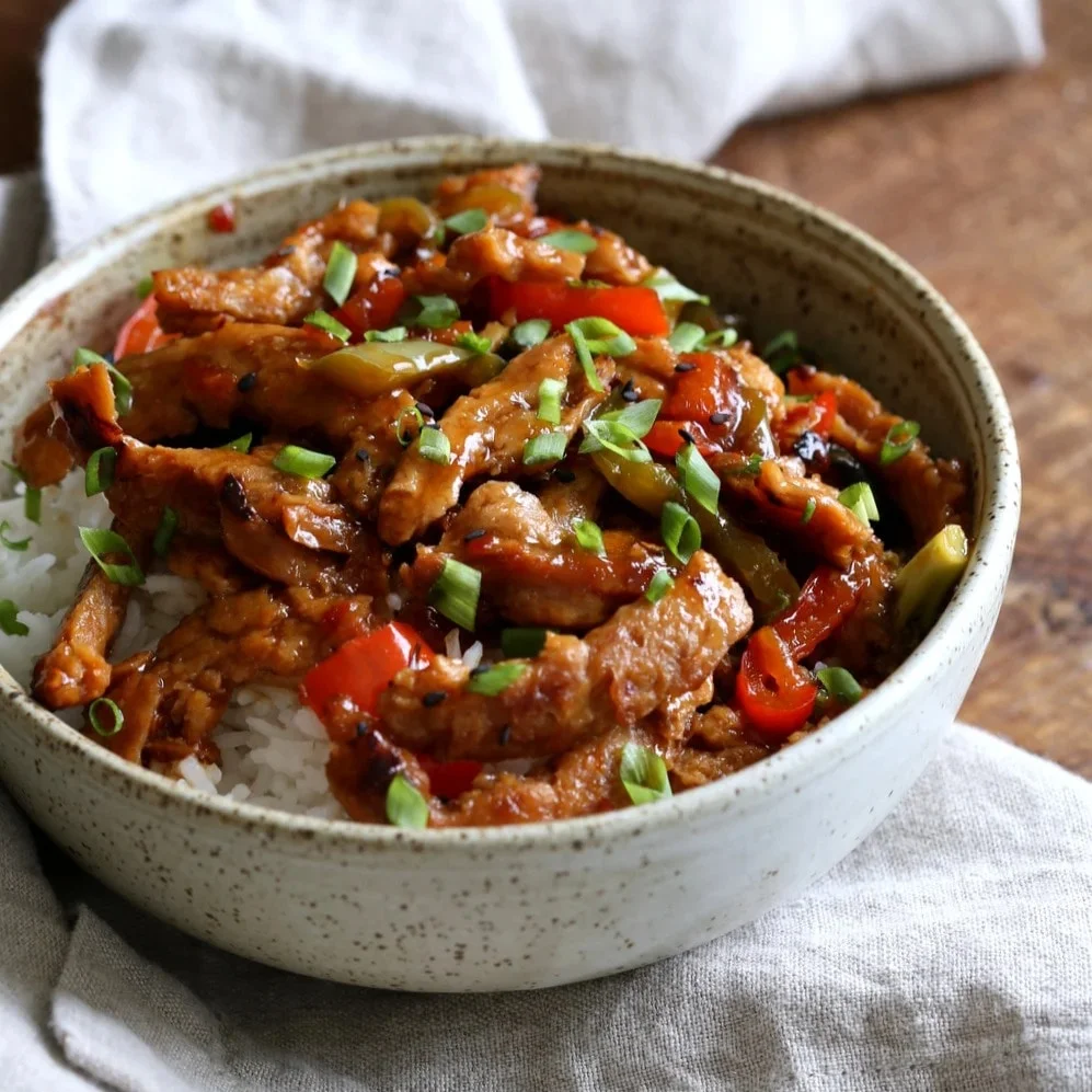 Soy Curl Stir-Fry