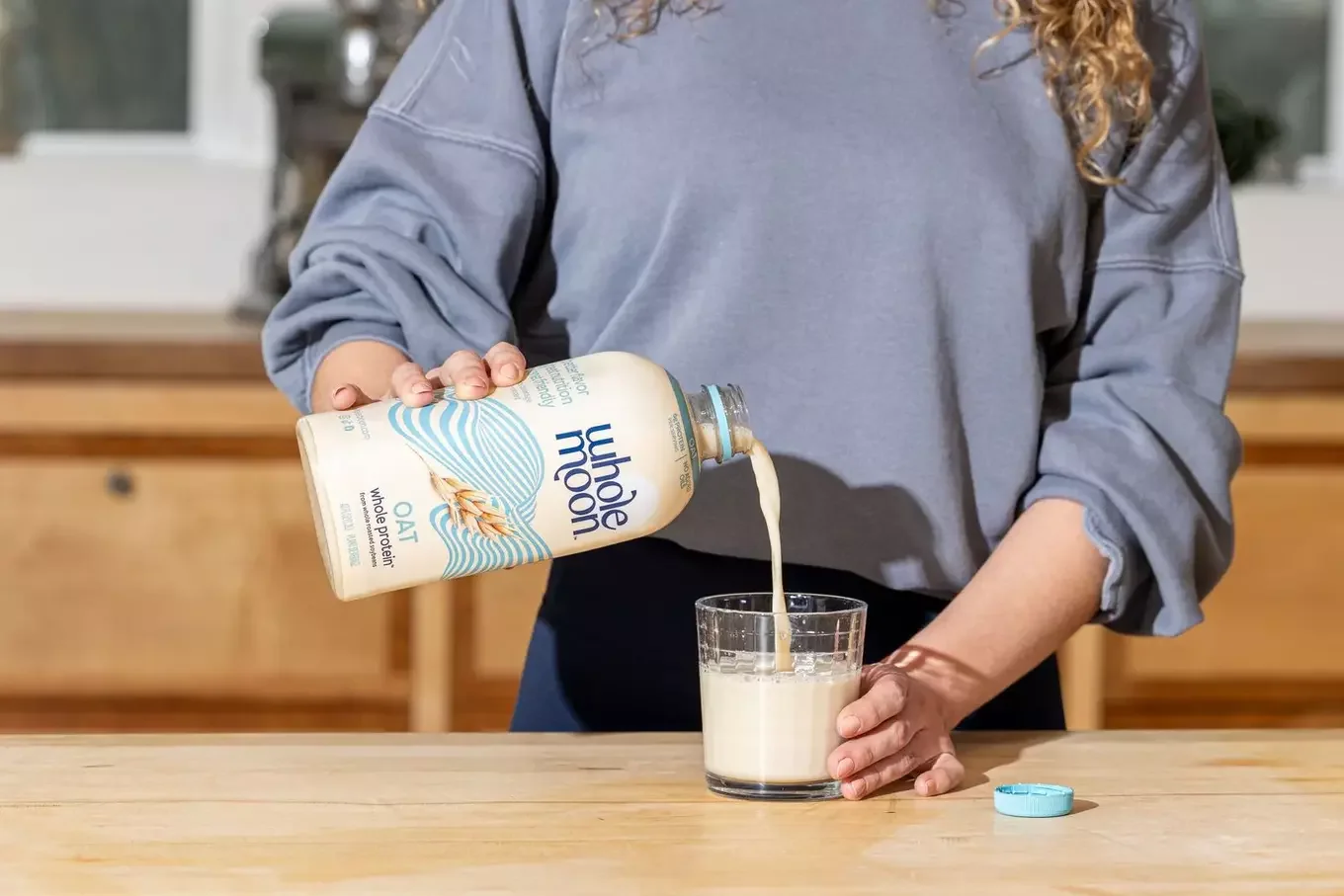 Whole Moon protein oat milk