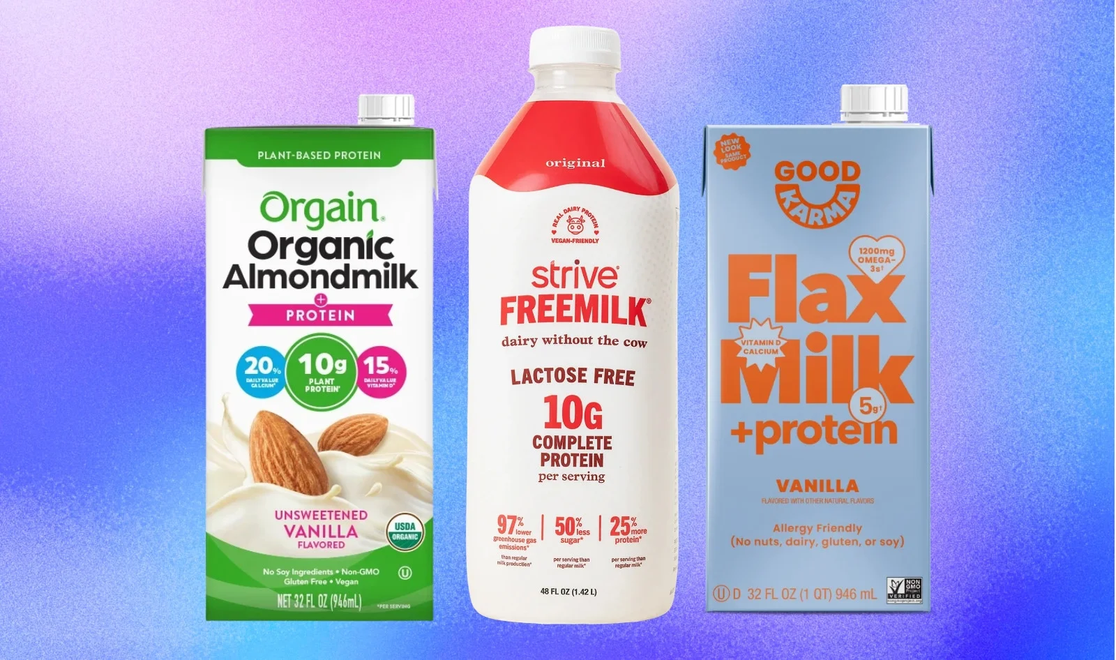 You Don’t Need Cow’s Milk to Get Your Protein. Try These 6 Vegan Milks.