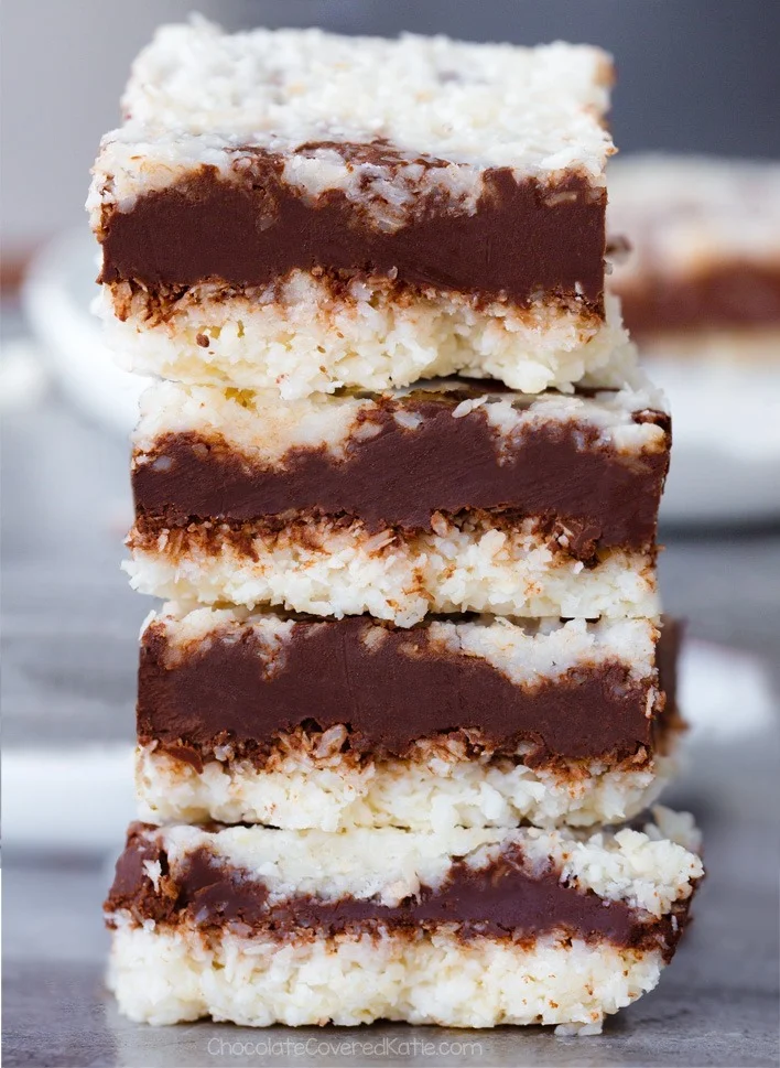 Easy No-Bake Chocolate Coconut Bars for Effortless Snacking